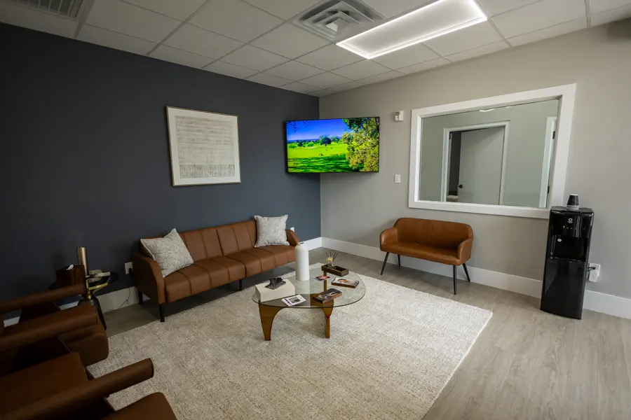 Optimus Reset waiting room in Tomball, TX